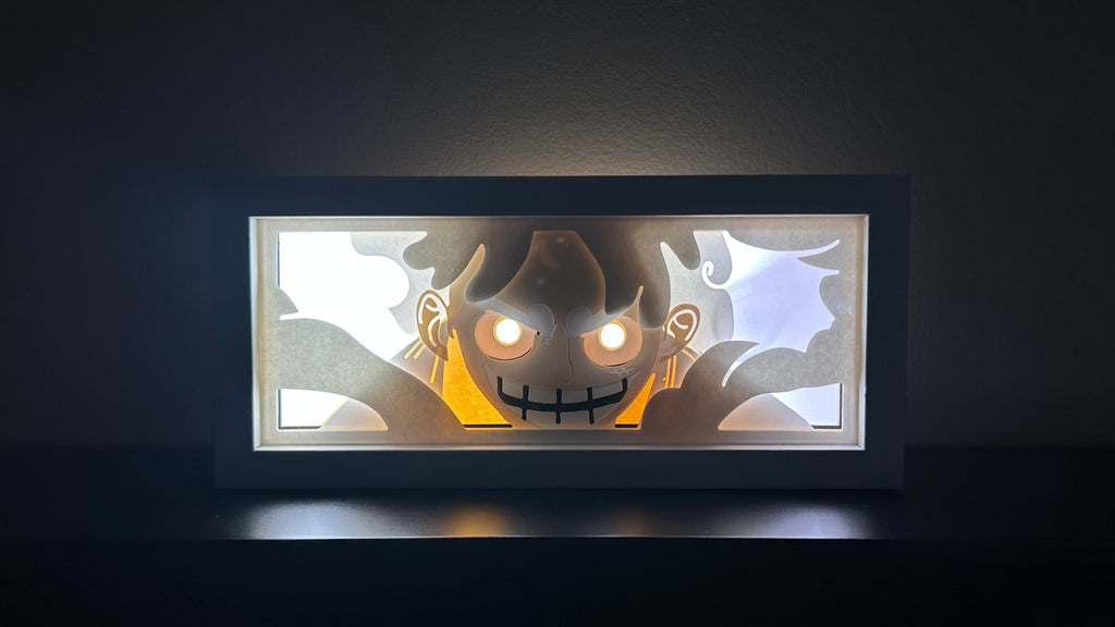Luffy Gear 5 LED Light Box