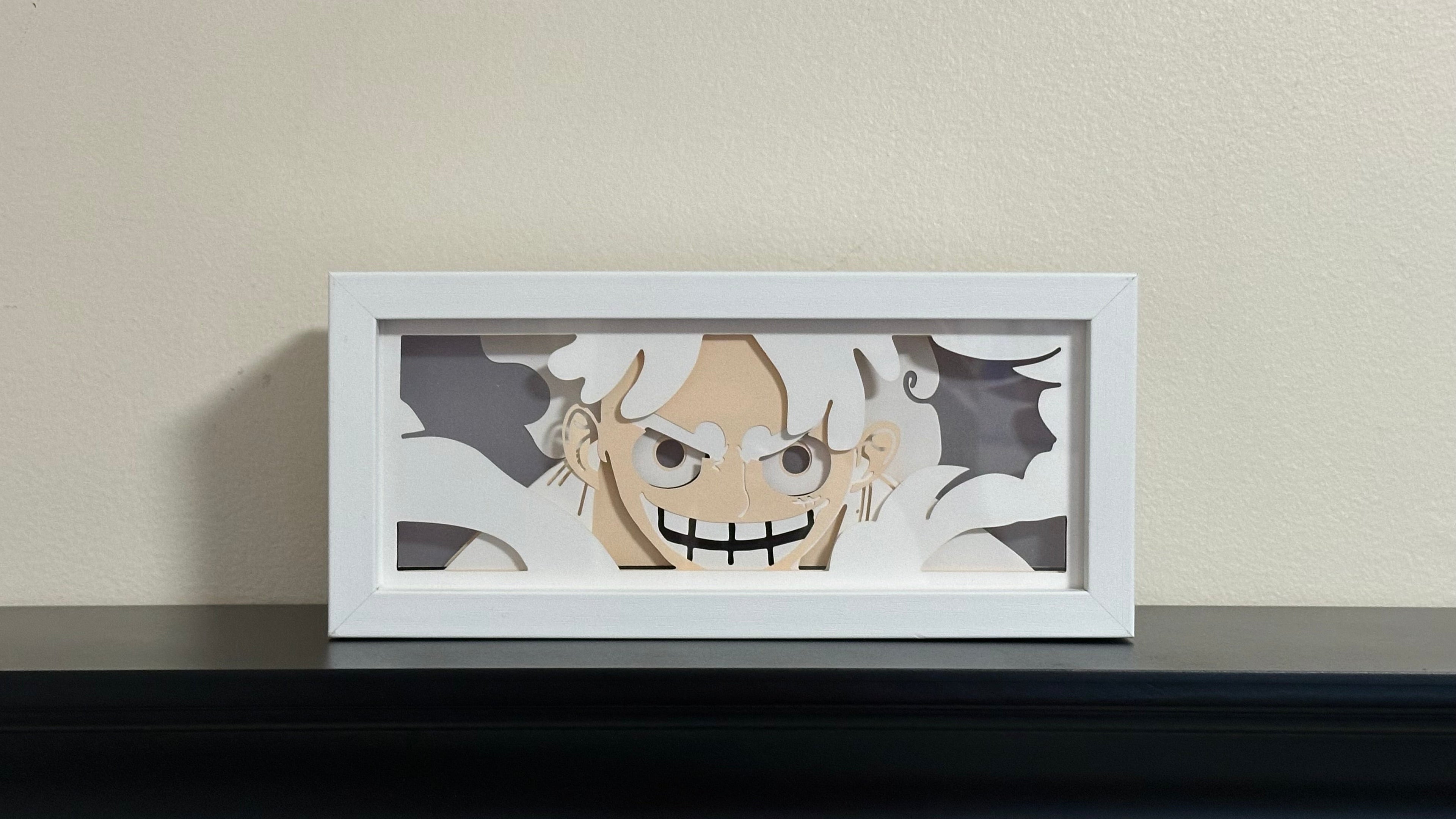 Luffy Gear 5 LED Light Box