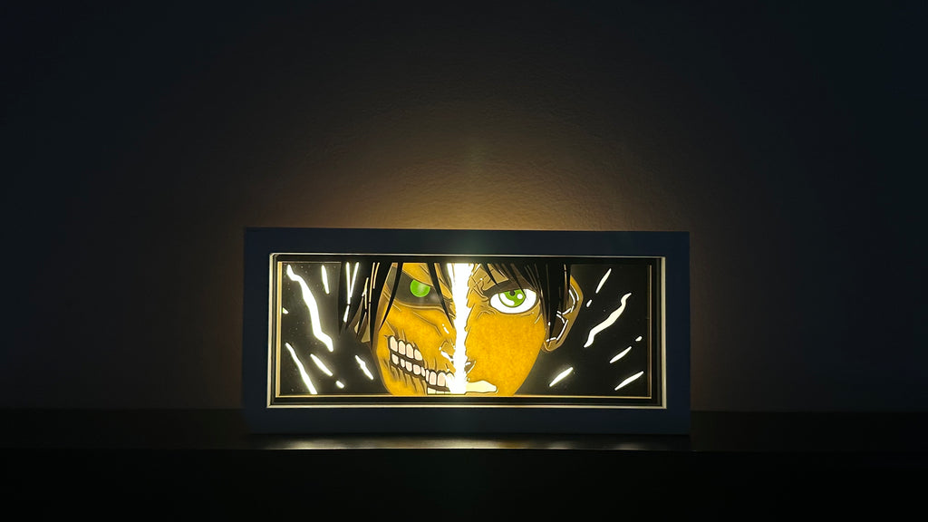 Eren x Attack Titan - LED Light Box