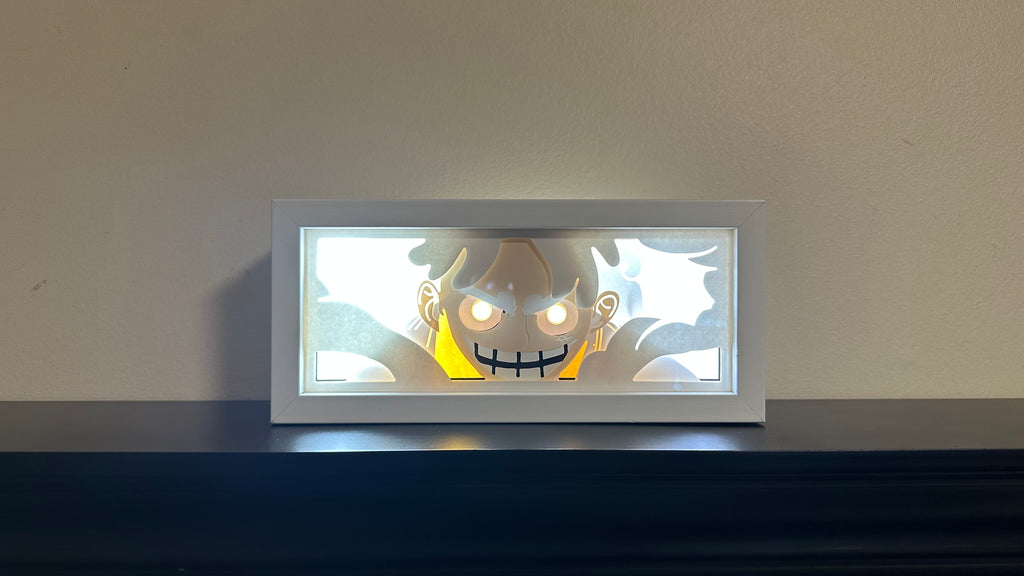 Luffy Gear 5 LED Light Box